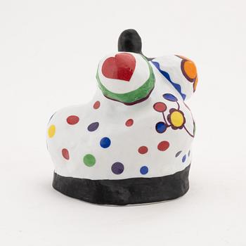 Niki de Saint Phalle, a 'Nana' porcelain sculpture, Rosenthal Studio Linie, Germany, post 1973.