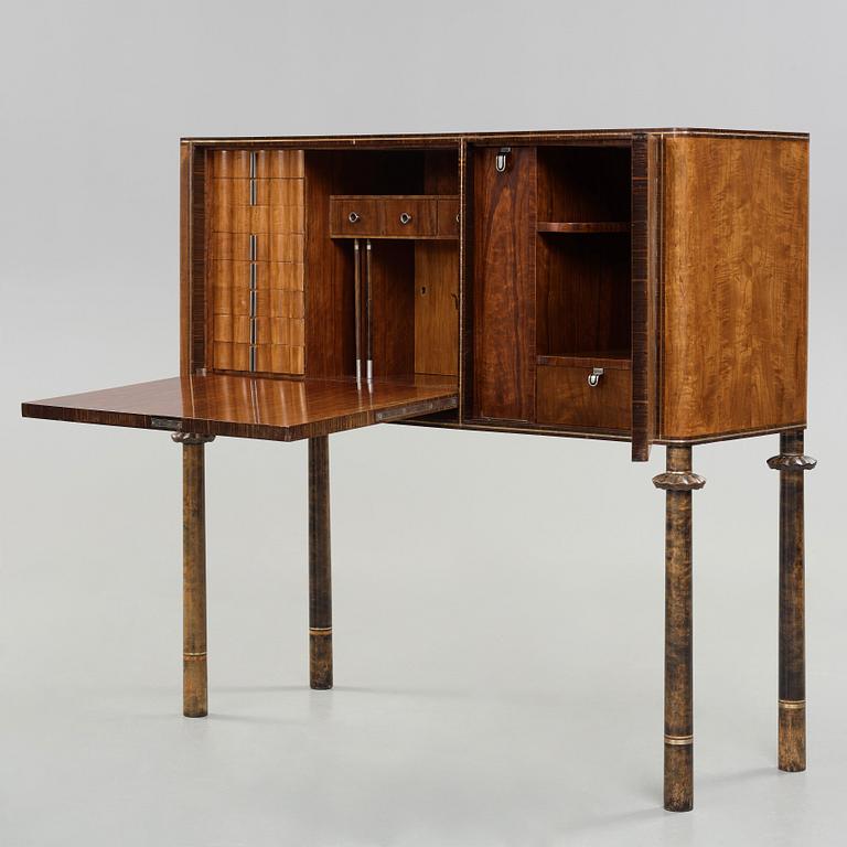 Sture Lindholm, a bar cabinet, executed at Per Jönsson Verkstäder in Stockholm 1934.