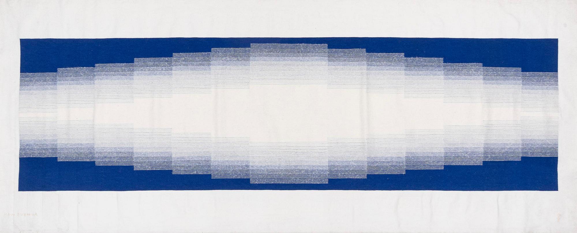 Lars Englund, a 'Cirrus' tapestry, c. 438 x 171 cm, Pinton Frères, Aubusson, signed Lars Englund, numbered 1 / 3.