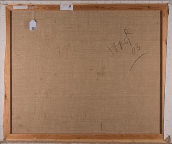 SAMI RINNE, olja på duk, signerad och daterad 03.