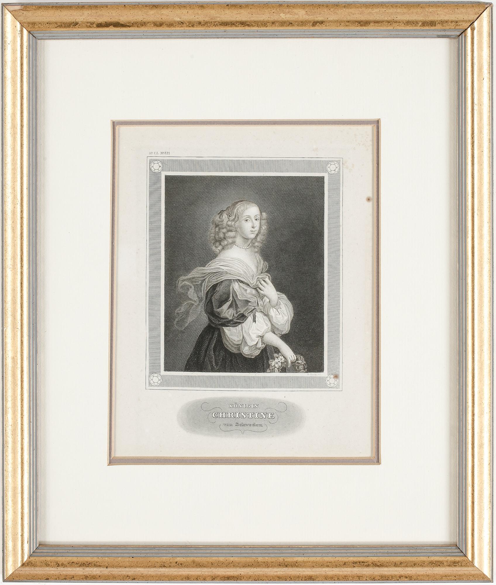 GRAVYRER, 4 st, SVENSKA REGENTER, 1800-tal.