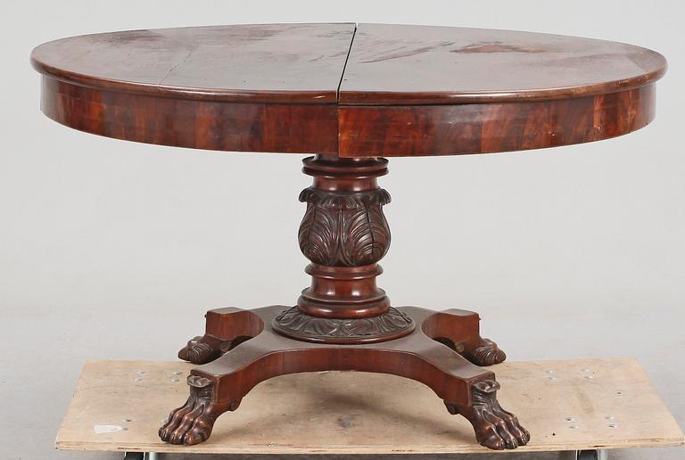 MATBORD, mahogny, empire, 1800-talets början.