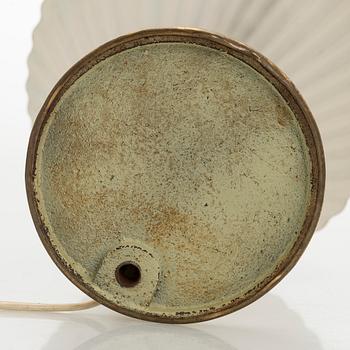 Paavo Tynell, a 1940s '5321' 'The Shell' table lamp for Taito.