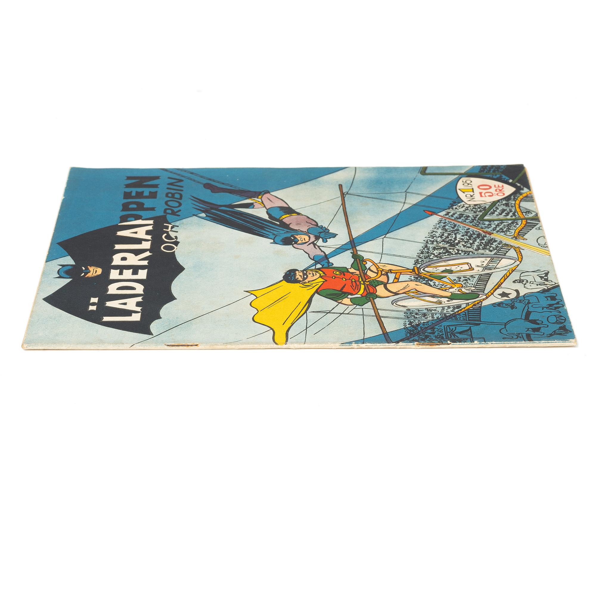 Comic book, “Batman and Robin”, no. 1, 1951.