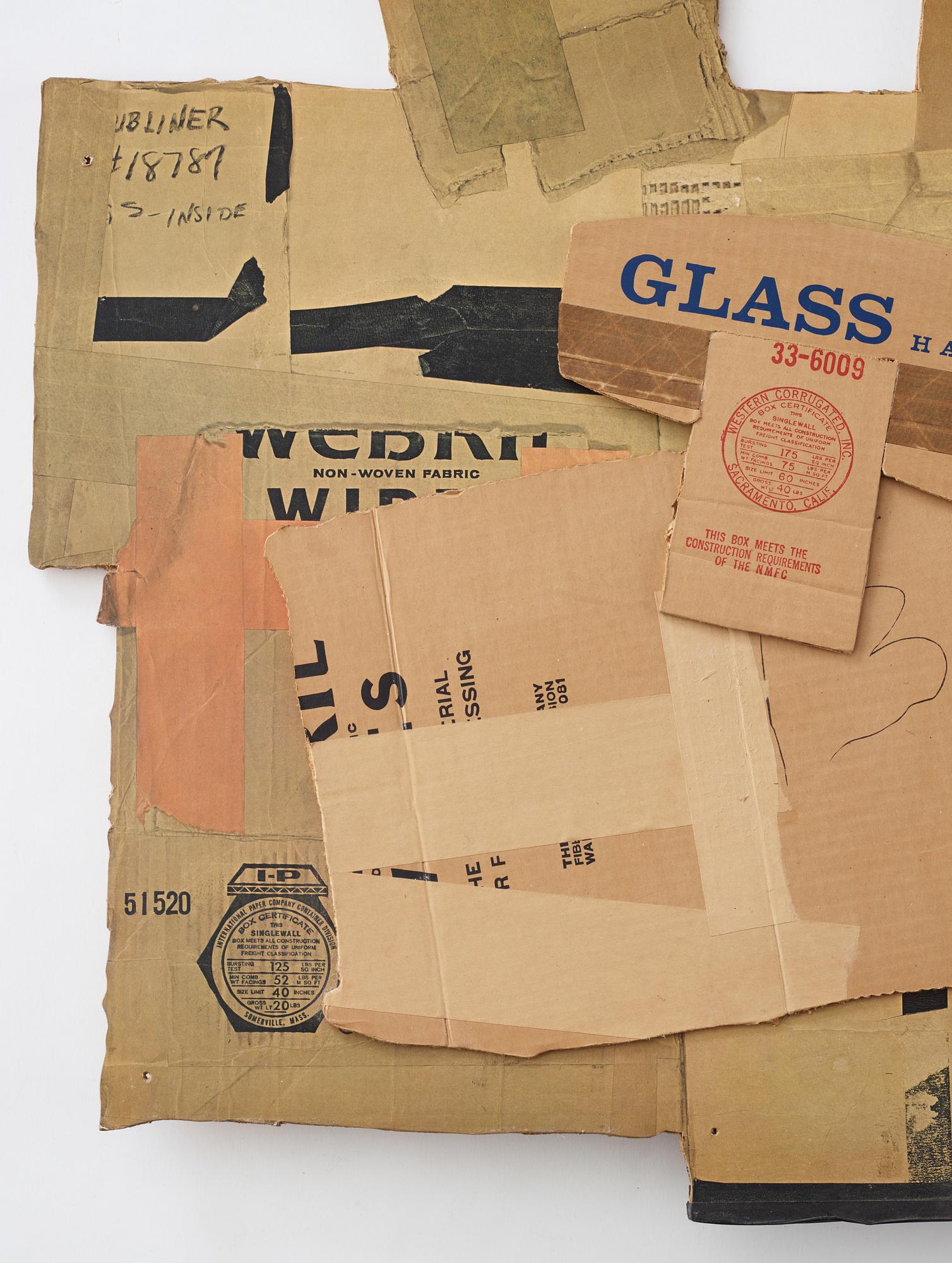 Robert Rauschenberg, Cardbird II from: "Cardbird series".