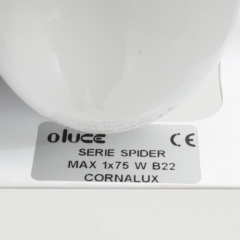 Joe Colombo, Table lamp, “Spider”, Oluce, Italy.