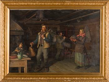 Fridolf Weurlander, Talonpoikaistupa.