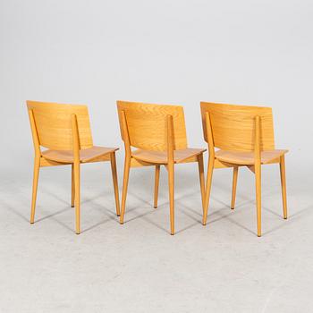 Jonas Lindvall, stolar 5 st "Oak" för Skandiform 2000-tal.