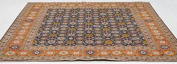 Carpet, Tabriz, approx. 300 x 295 cm.