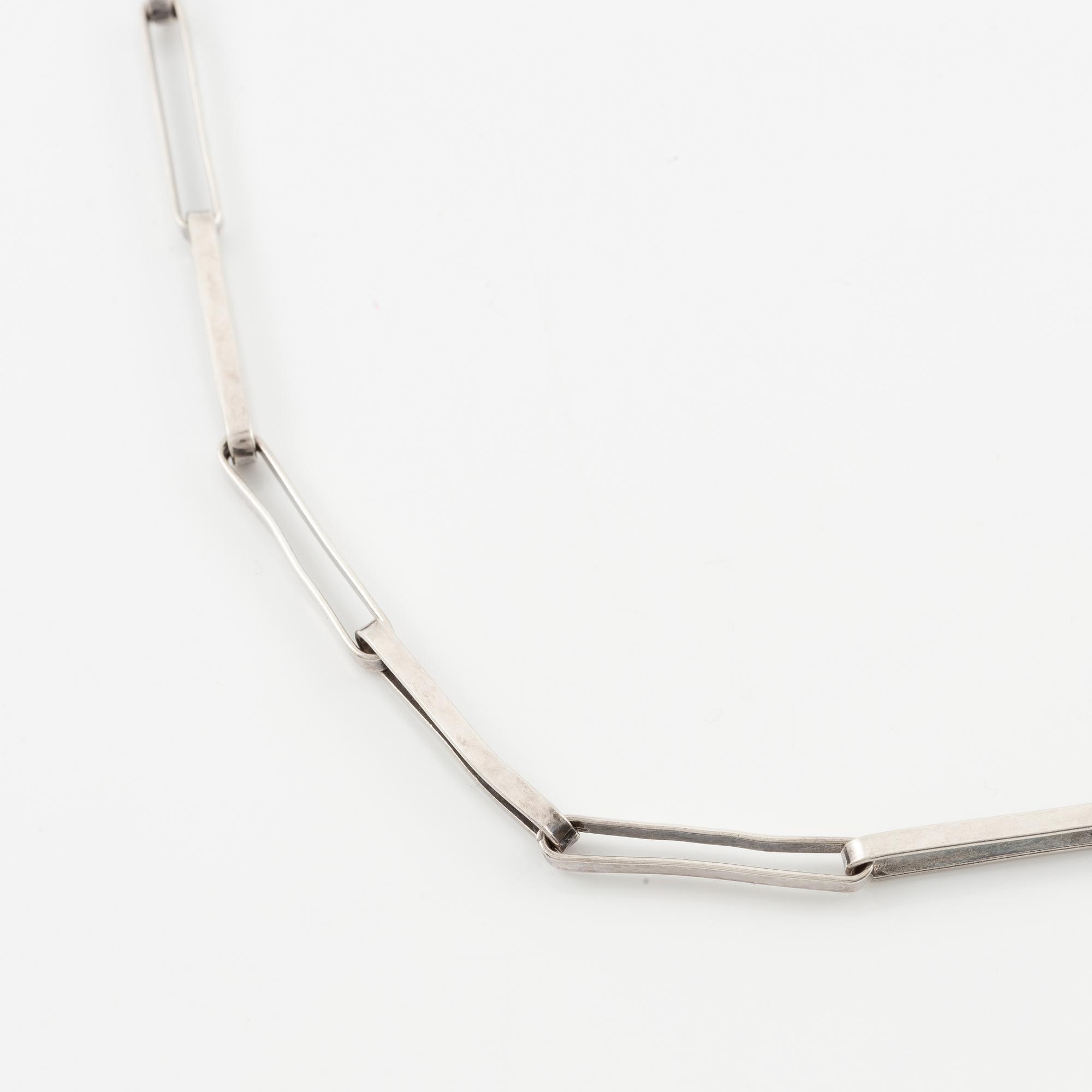 Necklace, Rey Urban, silver.