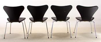 STOLAR, 4 st, "Sjuan", Arne Jacobsen, Fritz Hansen.
