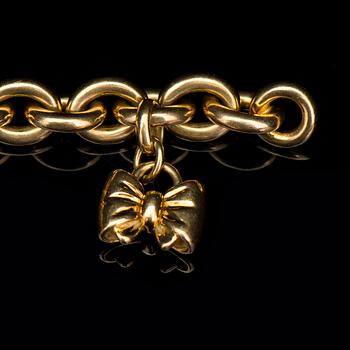 ARMBAND, CHOPARD, 18K guld, briljantslipade diamanter.