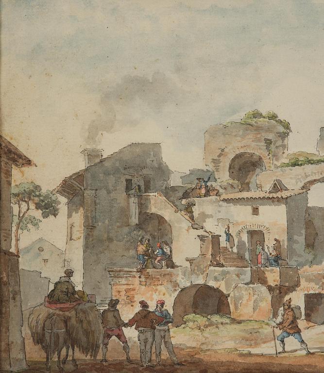 Louis Jean Desprez, ”L’amphithéâtre de Bénévent”.