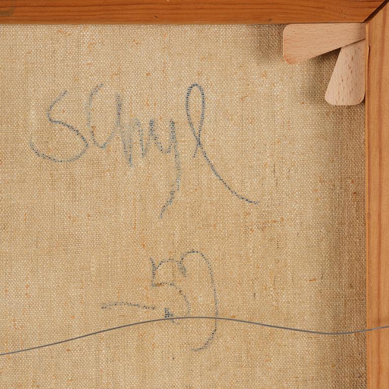 Jules Schyl, Kubistiskt landskap.