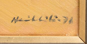 ERKKI HEIKKILÄ, oil on canvas, signed and dated -76.