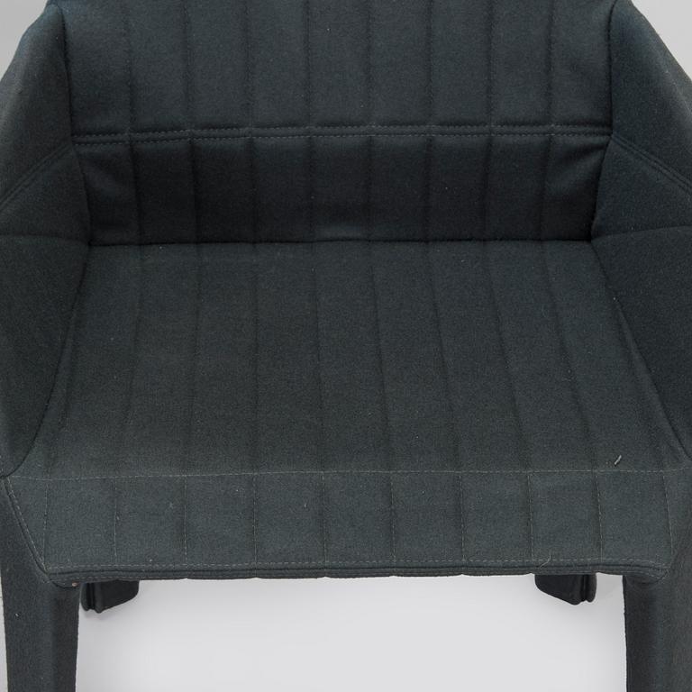 Ligne Roset, a set of 8 'Facett' dining chairs, France.