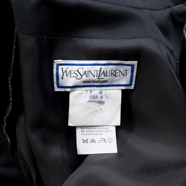 SMOKINGKLÄNNING, Yves Saint Laurent.