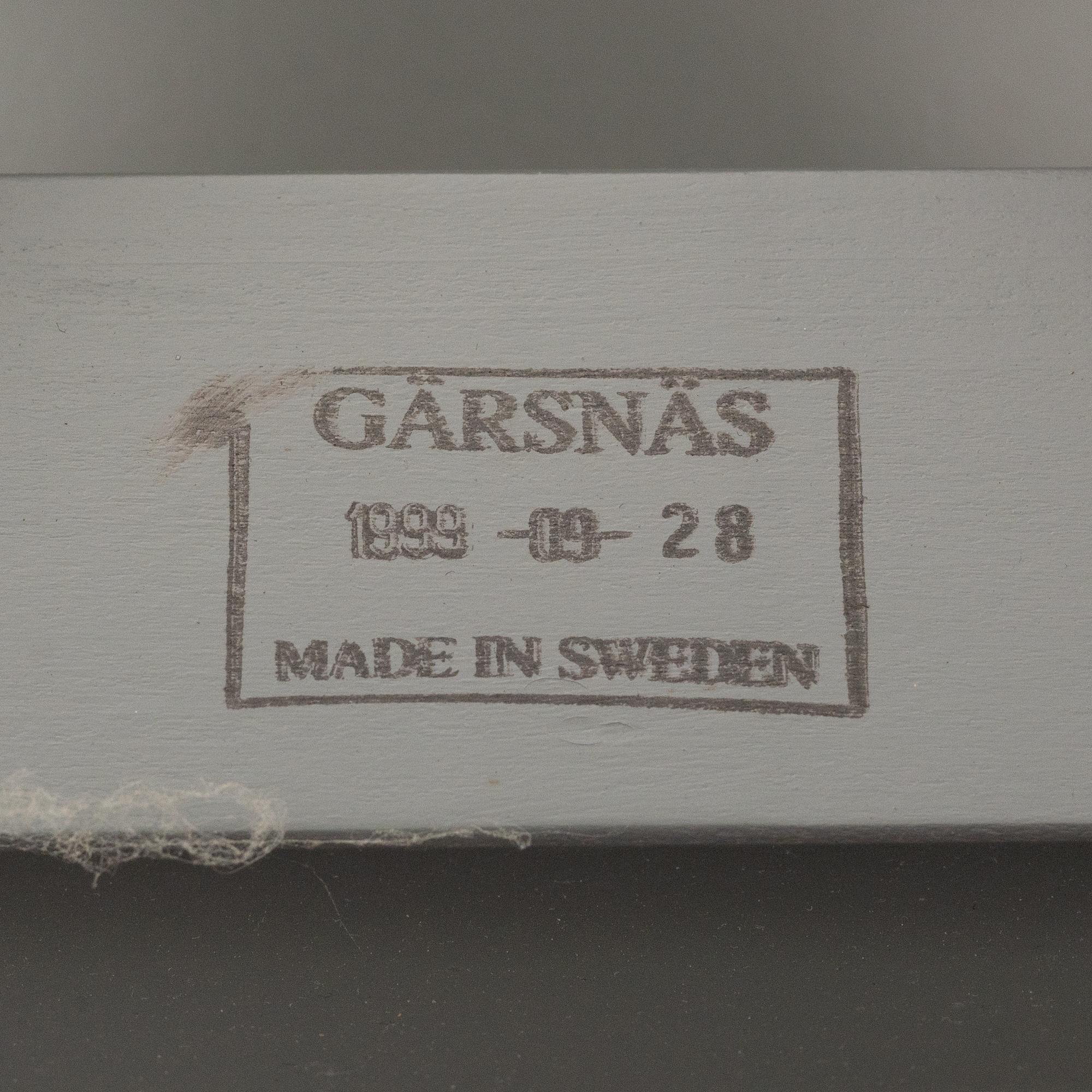 Åke Axelsson, a sofa, Gärsnäs, dated 1999.