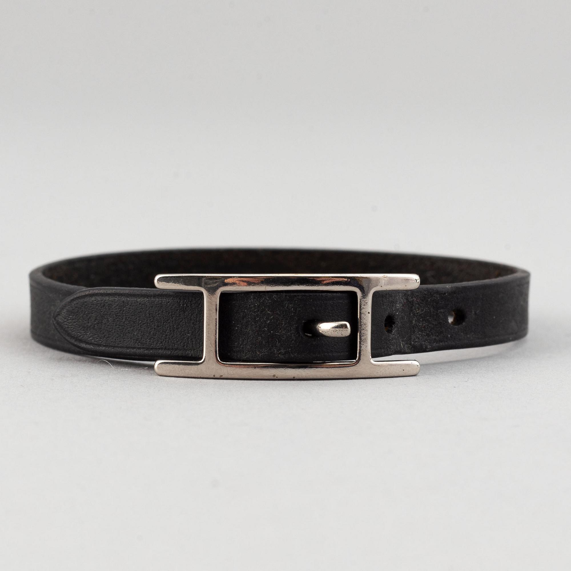 Hermès, two bracelets.