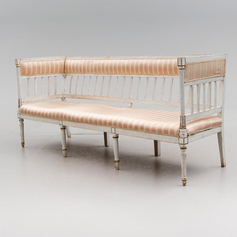 SOFFA, gustaviansk, 1700-talets slut.