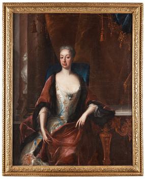 Johan David Swartz (Schwartz), "Queen Ulrika Eleonora" (1688-1741).