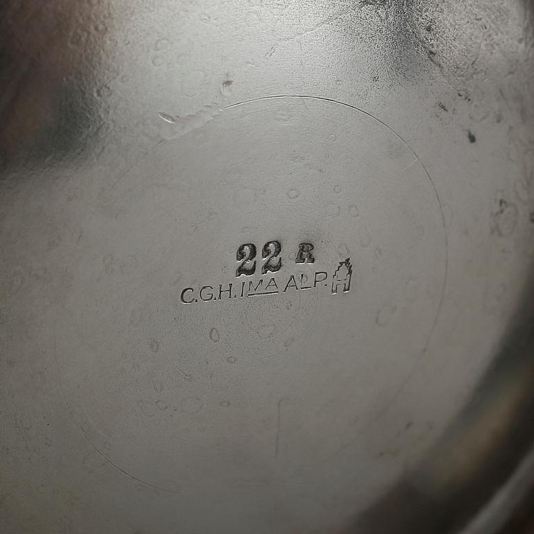 KANNA, nysilver, Sylvia Stave, CG Hallberg, 1930-tal.