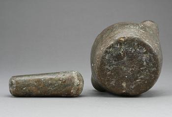 MORTEL, täljsten, 17/1800-tal.