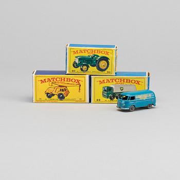 LESNEY MATCHBOX SERIES FOUR CARS.