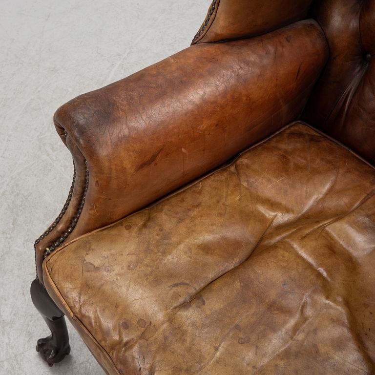 Öronlappsfåtölj, 1900-talets mitt.