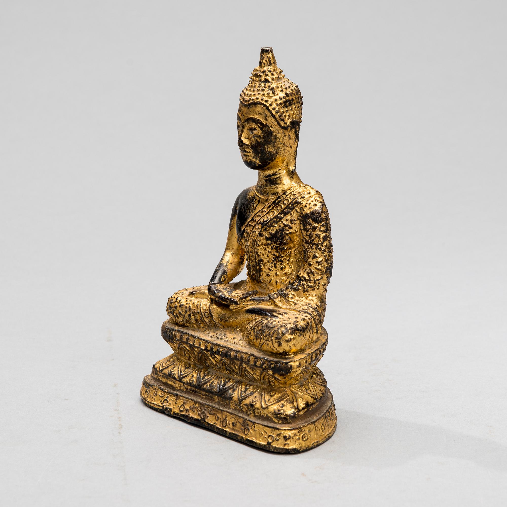 SKULPTUR, Buddha, Thailand 1900-talets slut.
