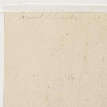 ANTONIO TEMPESTA, circle of. Unsigned. Inkwash and pencil, image: 20.5 x 38.5 cm.
