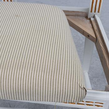 Chairs, a pair, Gustavian style, 19th century.