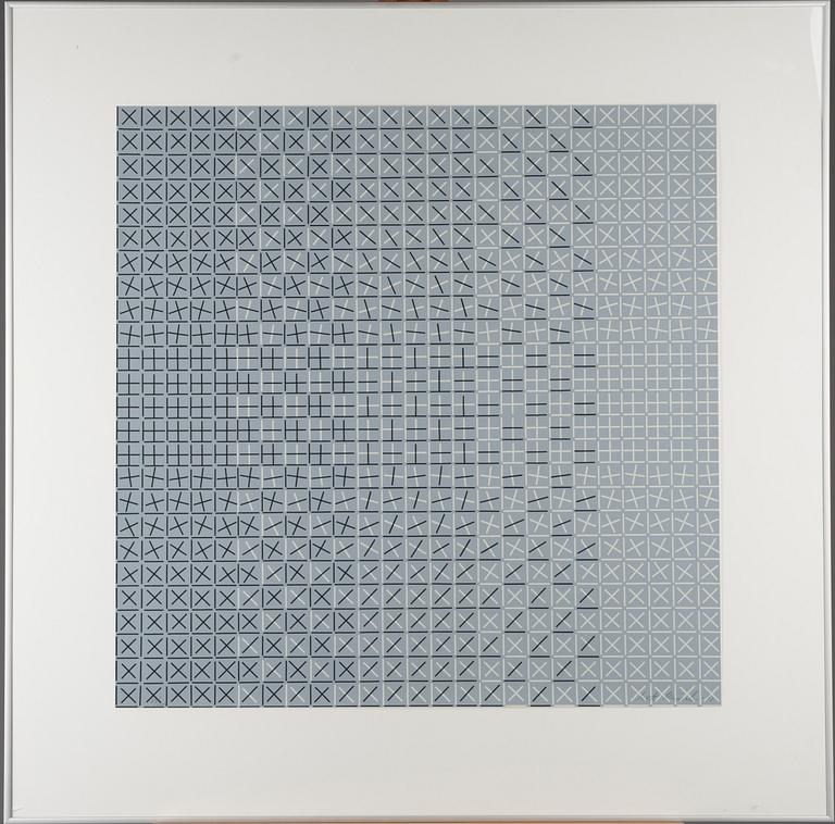 MATTI KUJASALO, serigrafi, signerad, daterad 91 och numrerad 23/100.