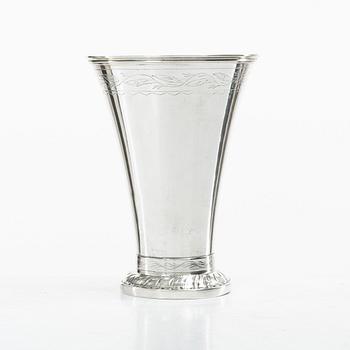Gustaf Möllenborg, Bägare, silver, Stockholm 1889.