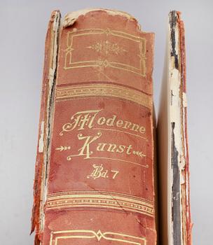 BOK, Moderne Kunst in Meister-Holzschnitten, band VII, Förlag Richard Bong, Berlin, omkring år 1900.