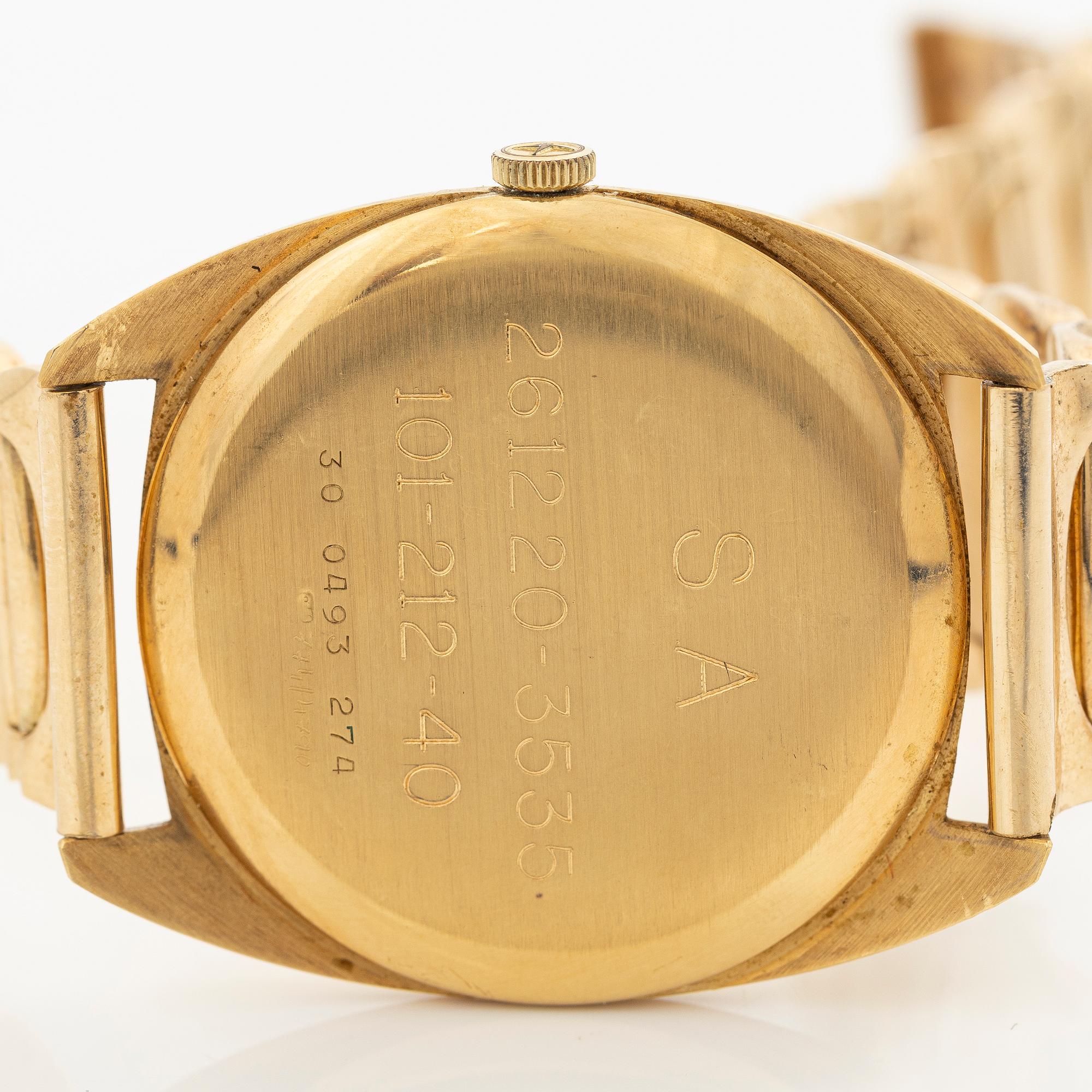 Zenith, 28,800, wristwatch, 33.5 mm.