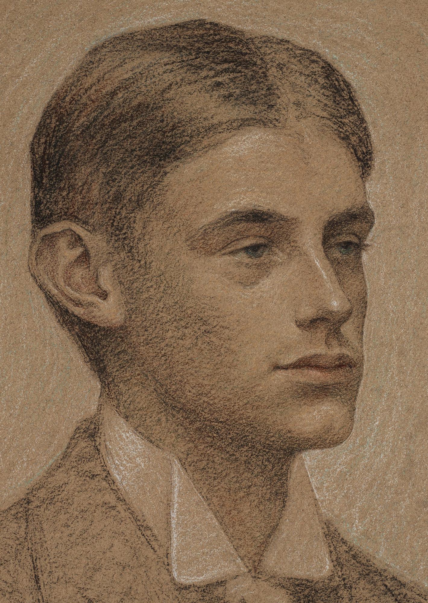 Tyra Kleen, Portrait of a young man.