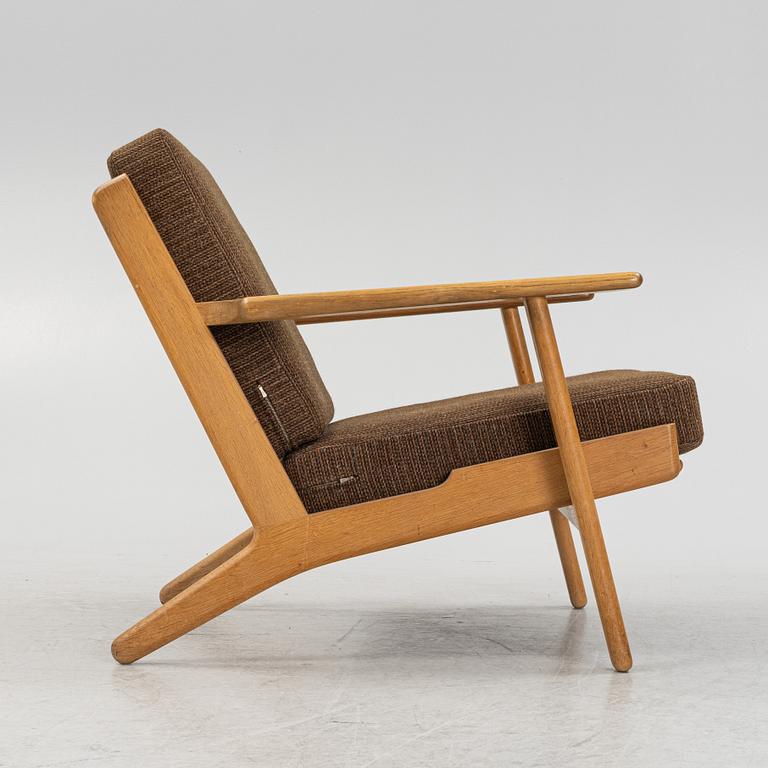Hans J Wegner, a model 'GE 290' easy chair  from Getama, Gedsted, Denmark.
