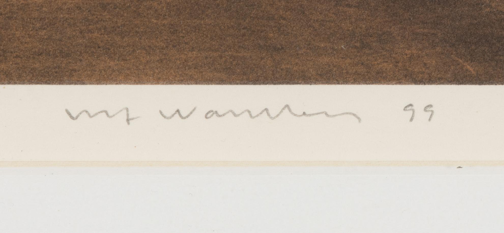 Ulf Wahlberg, färglitografi, 1999, signerad 176/230.