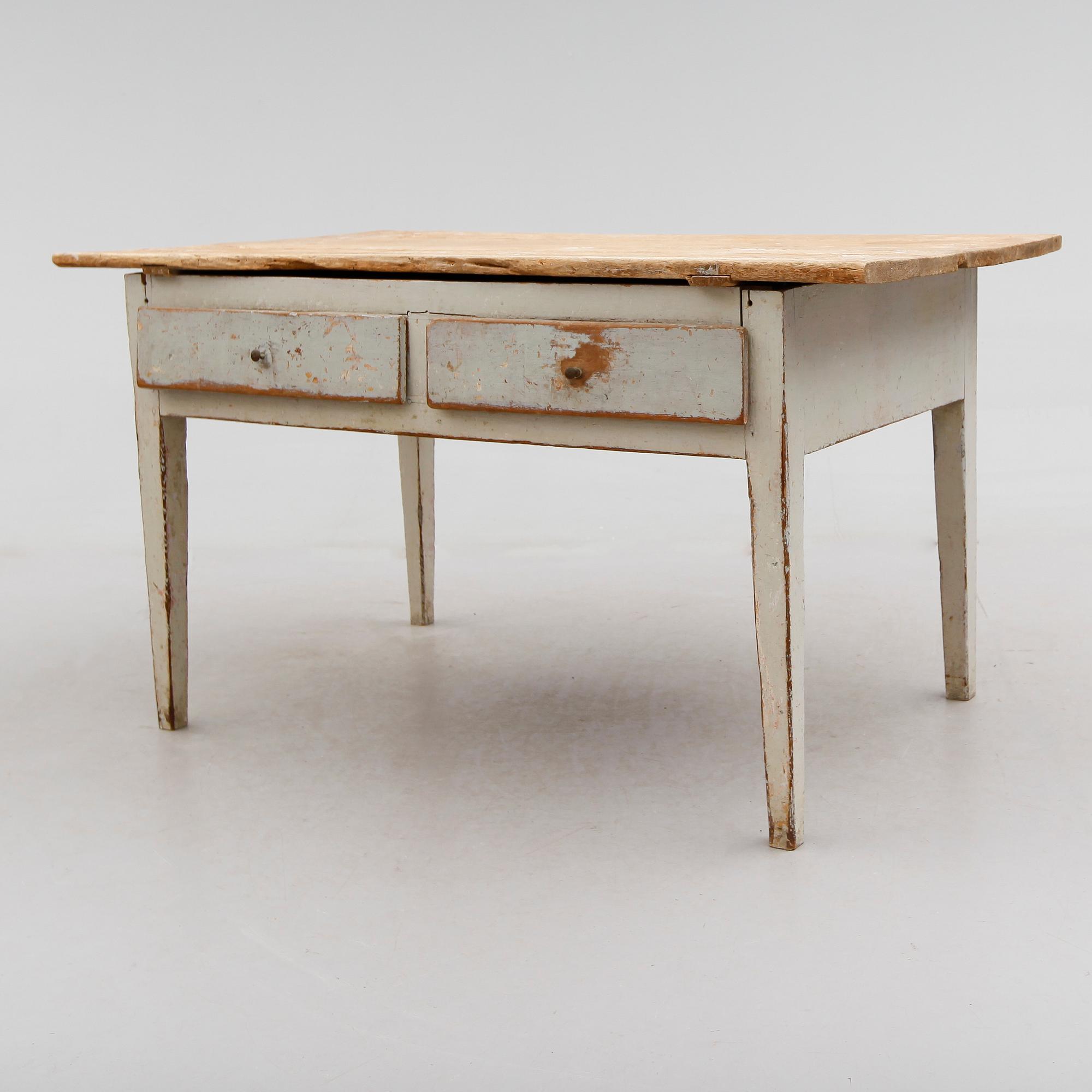 BORD, allmoge, 1800-talets första hälft.