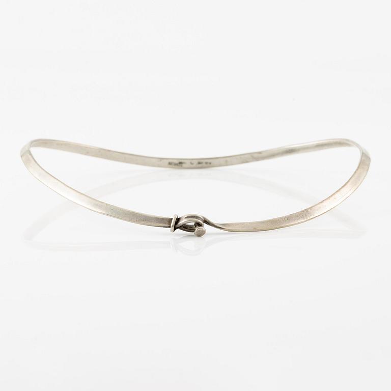Vivianna Torun Bülow-Hübe, Necklace, silver.