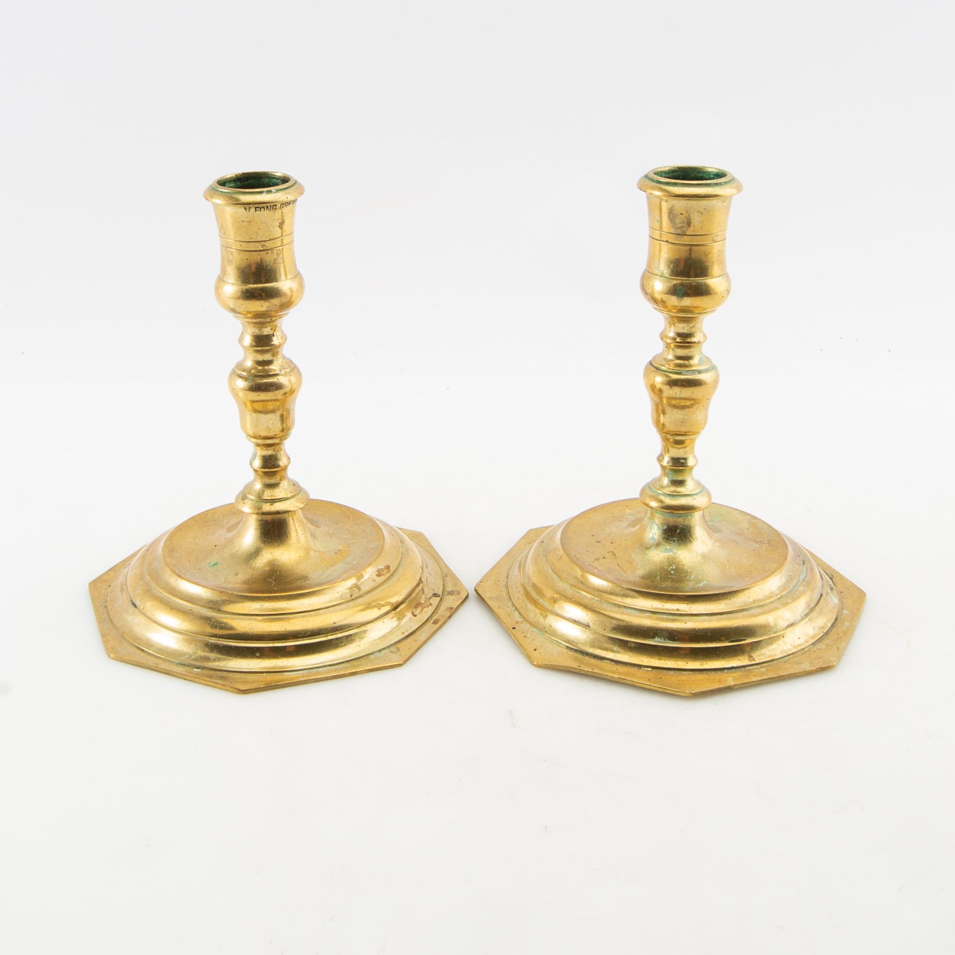 Candelabras a pair Baroque style 20th century.