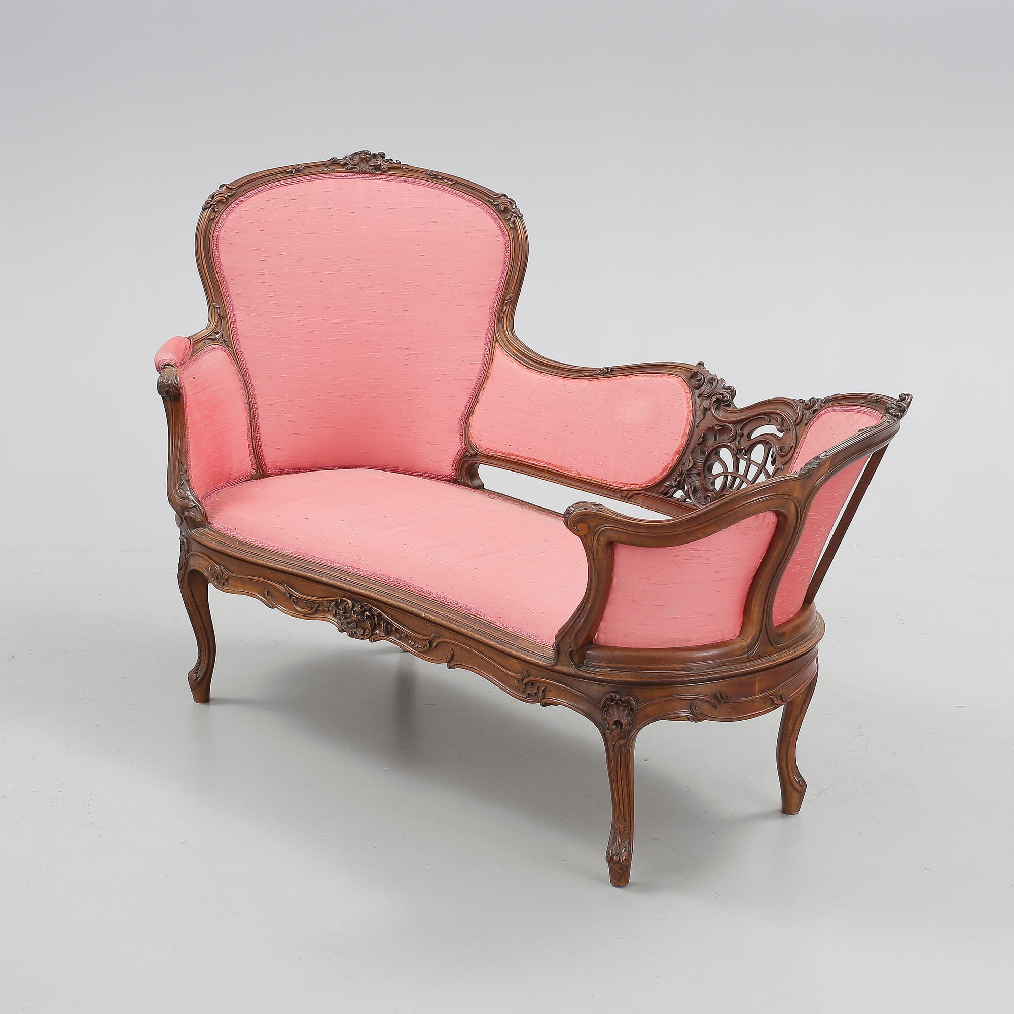 SOFFA, nyrokoko, 1800-talets andra hälft.