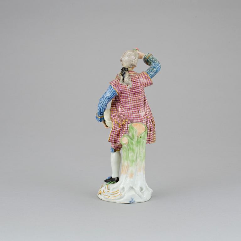 FIGURIN, porslin, 1700-tal.