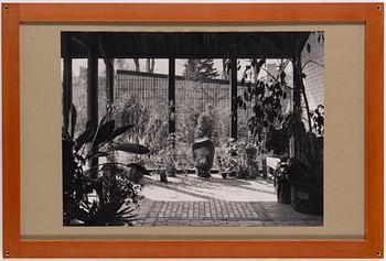 Børge Mogensen, 9 framed photographs depicting Mogensen's house at Soløsevej in Gentofte, Denmark.