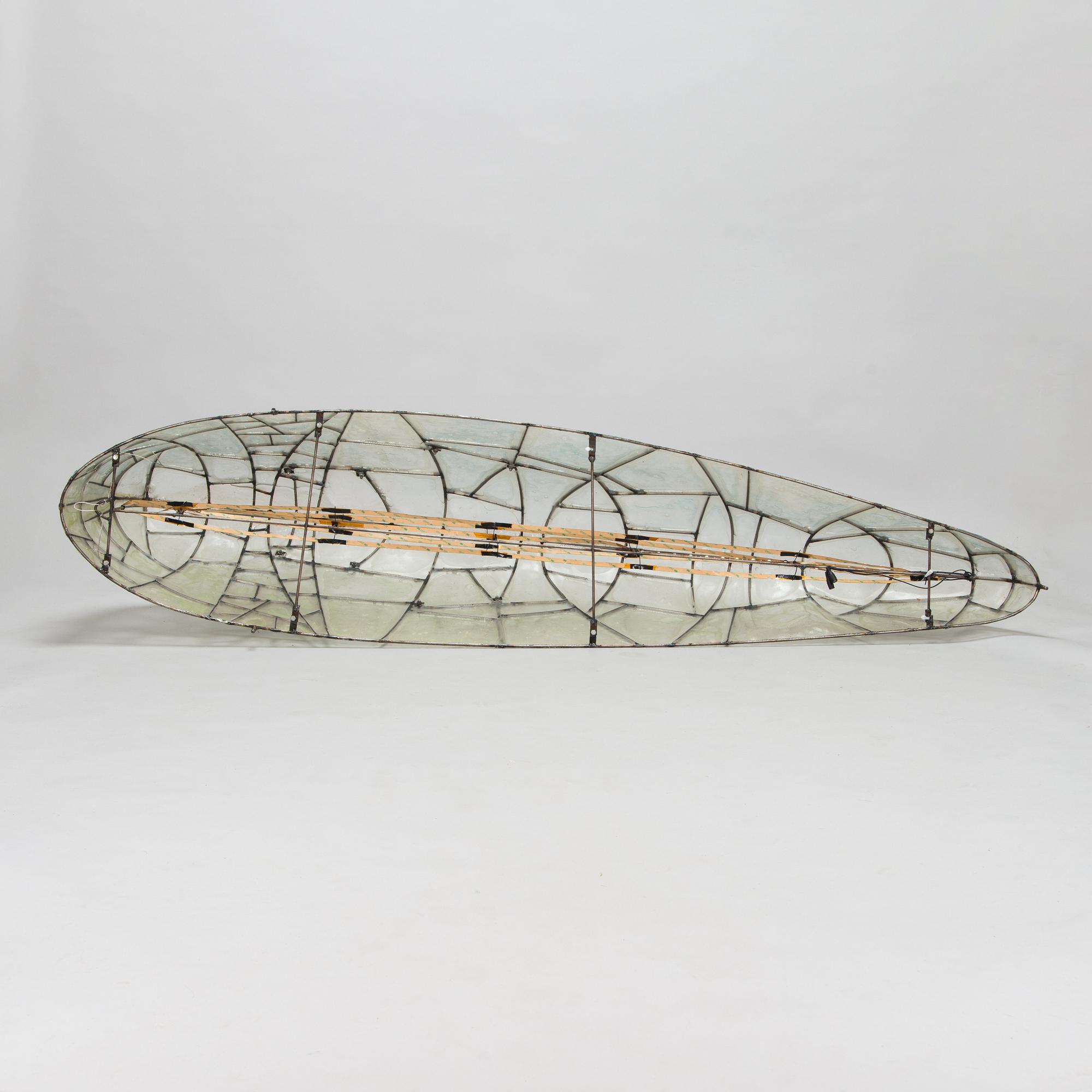 Stefan Lindfors, valoveistos / seinävalaisin, "Mother", signeerattu Stefan Lindfors 2011.