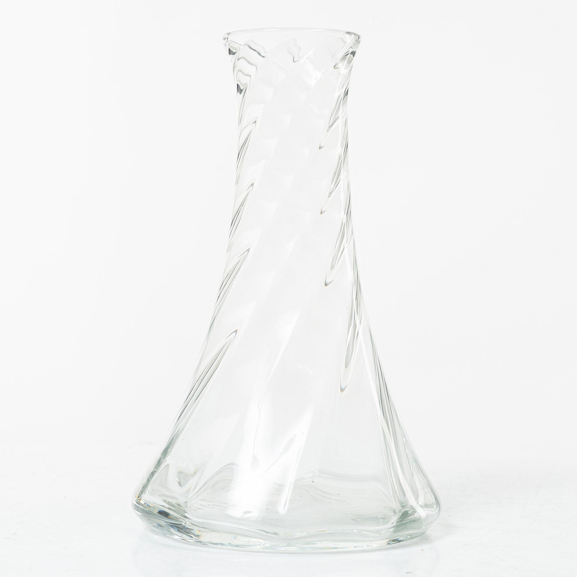Gunnar Cyrén, professedly, five glass design prototypes, Sweden.