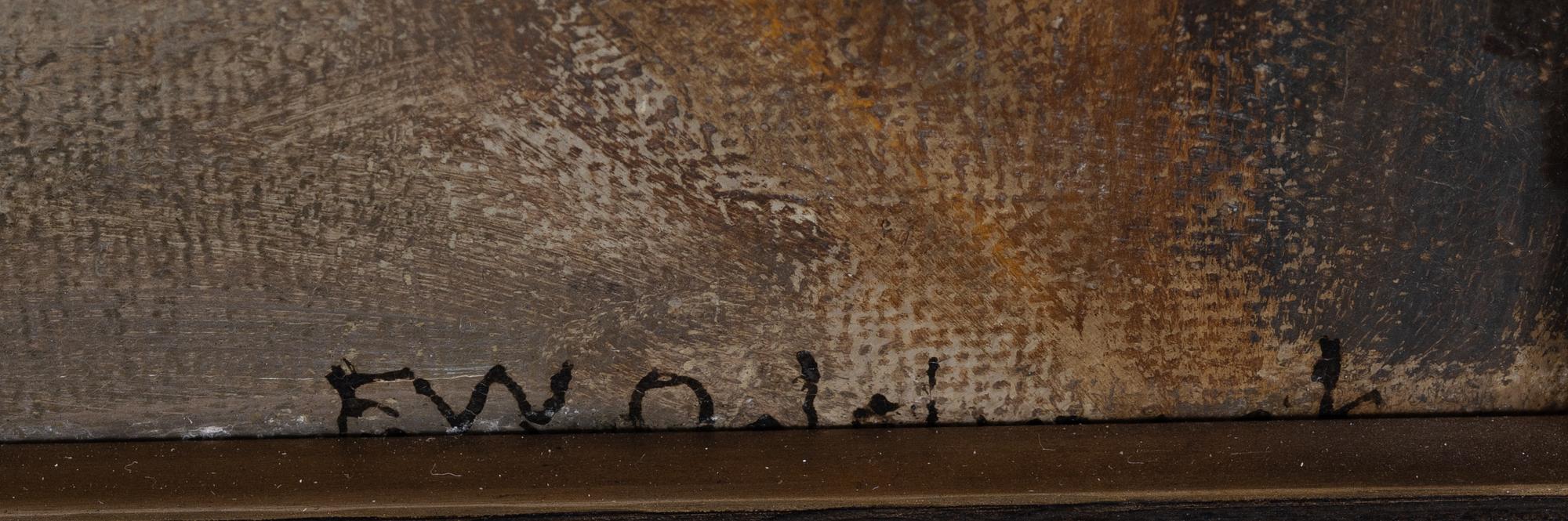 Frans Wilhelm Odelmark, "Klosterkällare" (Monastery Cellar).