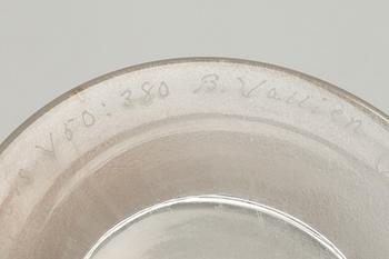 BERTIL VALLIEN, objekt, glas, Boda Åfors V50:380.