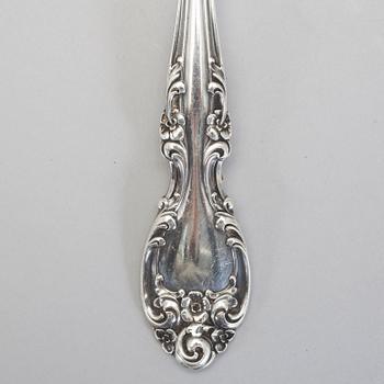 BESTICKSERVIS, 119 delar, "Melrose", Gorham, Birmingham, England, 1830. Total vikt ca 5090 g.